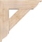 Ekena Millwork Traditional Traditional Smooth Bracket w/ Offset Brace, Douglas Fir, 7 1/2"W x 26"D x 26"H BKT0806X26X26TRA01SDF - alternate 4